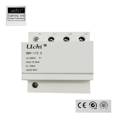 Dispositif de protection intégral de montée subite de type 1 d'Iimp 12.5kA SPD