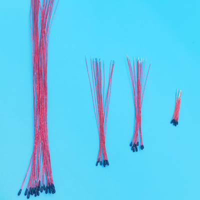 Epoxy Coated NTC Thermistor , Epoxy Resin Package Solid State Temperature Sensor