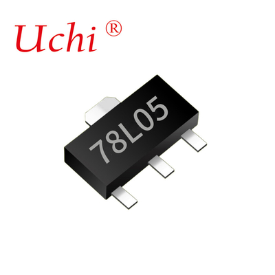 SOT89-3 78L05 Régulateurs de tension 5v Encapsulés en plastique
