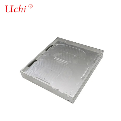 Plaque de refroidissement en fibre optique d'aluminium soudage par friction Plaque froide liquide