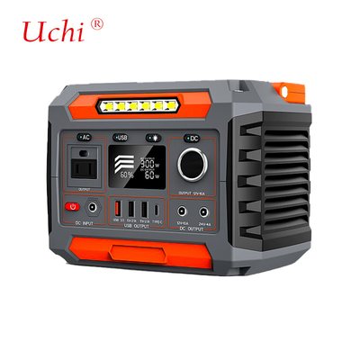 Station électrique extérieure portable de 300 W 288 Wh pour plusieurs modes de charge