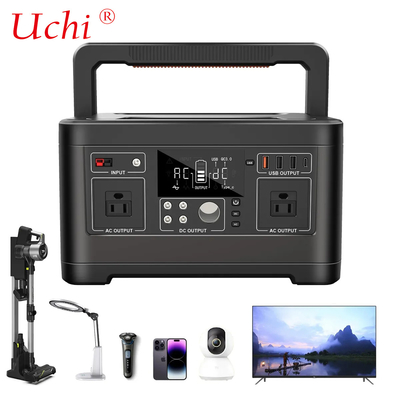 500 W de grande capacité Portable station électrique extérieure batterie 520Wh