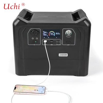 2400W 4800W centrale électrique extérieure portable 2560WH