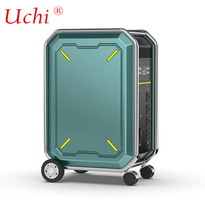 Station électrique extérieure portable de 5000 W, verte et écologique