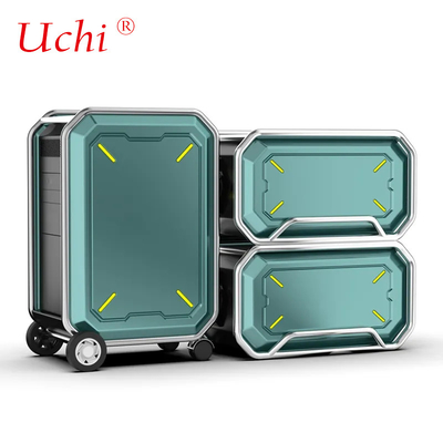 Station électrique extérieure portable de 5000 W, verte et écologique