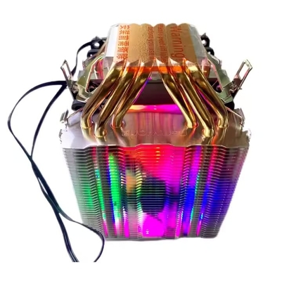Dual Tower CPU ventilateur refroidisseur de chauffage en aluminium évier de chauffage PC carte mère CPU refroidisseur