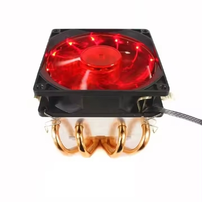 4 refroidisseur de CPU de type chauffage de tuyau de chauffage en aluminium