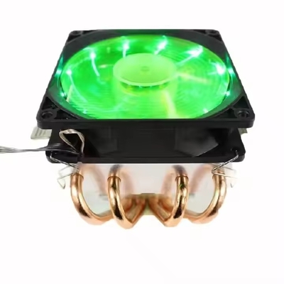 4 refroidisseur de CPU de type chauffage de tuyau de chauffage en aluminium