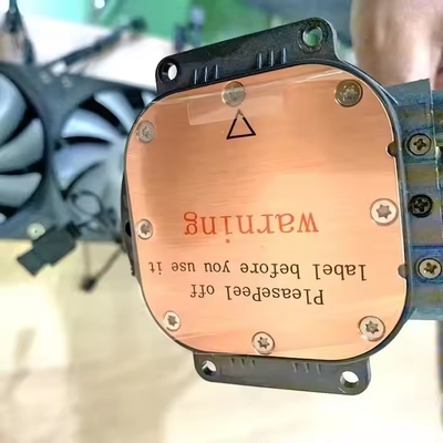 Pompes à eau refroidisseur CPU Alumine évier de chaleur refroidisseur d'eau Ventilateurs de refroidisseur liquide