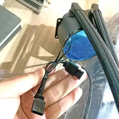 Pompes à eau refroidisseur CPU Alumine évier de chaleur refroidisseur d'eau Ventilateurs de refroidisseur liquide