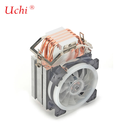 4 refroidissement du radiateur par tuyau de chauffage en cuivre Pour ordinateur CPU Intel I3 I5 I7 LGA1150 1156 1200 1366 1700 2011 AMD AM4 AM5 Cooler