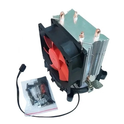 Refroidissement côté vertical du processeur refroidisseur 92 mm ventilateur 2 tuyau de chauffage en cuivre tuyau pour ordinateur ordinateur prise universelle AMD Intel processeur IC