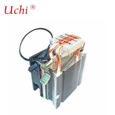 Refroidissement côté vertical du processeur refroidisseur 92 mm ventilateur 2 tuyau de chauffage en cuivre tuyau pour ordinateur ordinateur prise universelle AMD Intel processeur IC