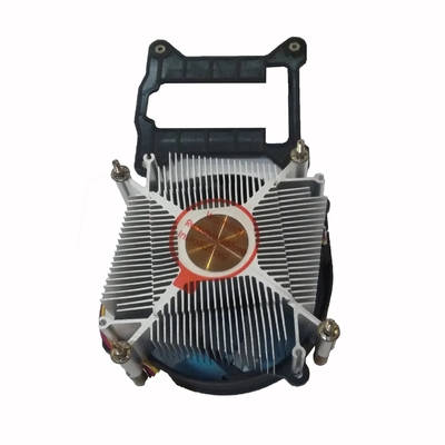Radiateur de centre de cuivre 12V DC TDP 75W Pour le refroidissement du processeur de PC 4 broches prise PWM 1700 1200 1150 1151 1155 1156 Cpu ventilateur refroidisseur d'air