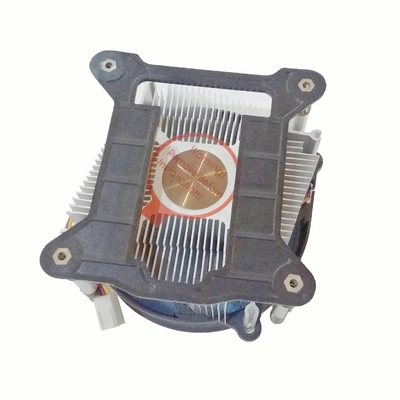 Radiateur de centre de cuivre 12V DC TDP 75W Pour le refroidissement du processeur de PC 4 broches prise PWM 1700 1200 1150 1151 1155 1156 Cpu ventilateur refroidisseur d'air