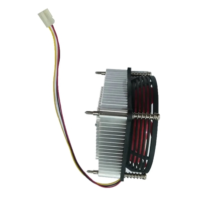 Cpu refroidisseur PC Intel Processeur Socket Lga775 115 Ventilateur de dissipateur de chaleur en aluminium 3-Pin 4-Pin Pwm Fonction