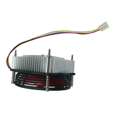 Cpu refroidisseur PC Intel Processeur Socket Lga775 115 Ventilateur de dissipateur de chaleur en aluminium 3-Pin 4-Pin Pwm Fonction