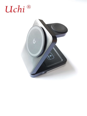Private Mold G12 pliable multi-fonctionnel à recharge rapide trois en un chargeur sans fil pour smartphones montres écouteurs