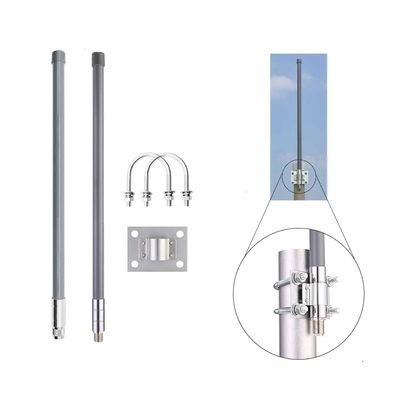 FRP ISM Antenne en fibre de verre N mâle 5.8db 860Mhz-930Mhz Antenne d'arrêt de communication à longue portée