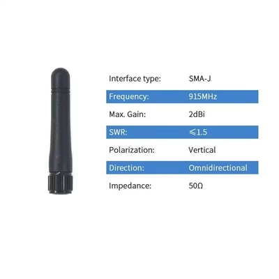 2.0dBi 915M RF Omnidirectionnel Communication par antenne à gain élevé