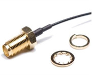 336314-12-0250 CBL ASSY AMC-RPSMA JCK-PL 9.843 Direct SMA vers le raccord du MHF