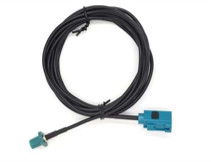Caméra de voiture GPS Antenne d'extension Fakra Z câble avec Fakra Z femme à femme prise jack RG174 5M Pigtail Fakra câble