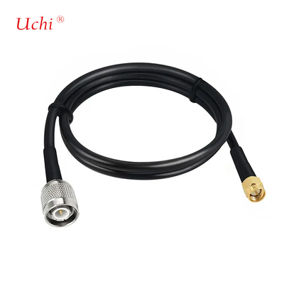RG58 SMA mâle à TNC mâle faible perte 50 Ohm RF câble coaxial adaptateur TNC à SMA câble d'extension pour les appareils LAN sans fil