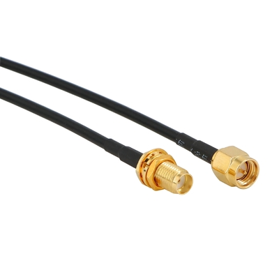 SMA-J/NJ/K Tout cuivre SYV50-5 câble d'extension de transfert RF à faible perte LMR400 10D-FB câble RF coaxial pour les communications RJ59 SMA