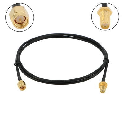 SMA-J/NJ/K Tout cuivre SYV50-5 câble d'extension de transfert RF à faible perte LMR400 10D-FB câble RF coaxial pour les communications RJ59 SMA
