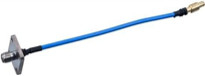 Connecteur de montage de panneau de flange Jack de type SMA mâle à N féminin pour câble d'extension RF Superflex SS405 SS-405