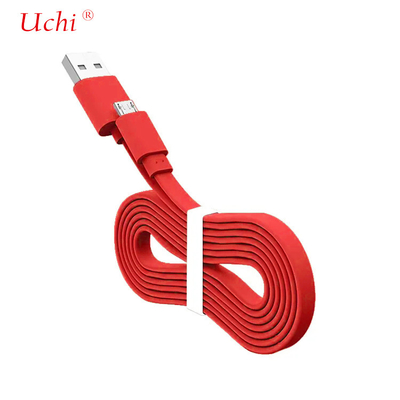 Chargeur de câble USB 3A de type C en PVC en forme de nœud plat Type de charge rapide Pour le câble de charge de téléphone portable