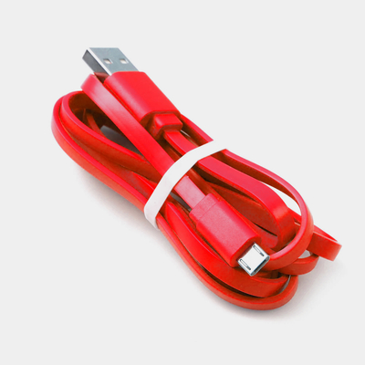 Chargeur de câble USB 3A de type C en PVC en forme de nœud plat Type de charge rapide Pour le câble de charge de téléphone portable