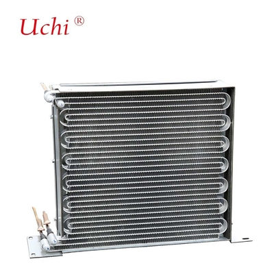 Évaporateur de micro-réfrigération à ailettes en micro-canaux d'aluminium