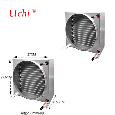 Condenseurs d'échangeur de chaleur à microcanaux en aluminium pour réfrigérateurs
