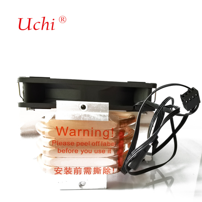 Ventilateur de 120 mm pour refroidisseur de CPU d'ordinateur, livré avec 6 caloducs pour un contrôle de température à haute efficacité