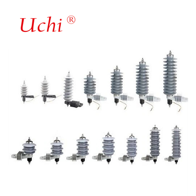 Type de distribution Oxyde métallique Polymère éclair 10kv Surge Arrester