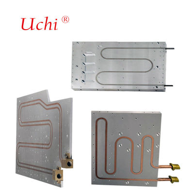 Plaques froides personnalisées FSW, plaque refroidie à l'eau ou plaque refroidie à l'eau remplie d'époxy