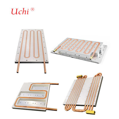 Plaque froide de refroidissement liquide Radiateur circulaire refroidi par eau Plaque de refroidissement liquide en aluminium Refroidisseur de réfrigération