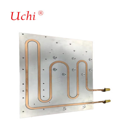 Plaque de refroidissement liquide personnalisée en cuivre-aluminium, dissipateur thermique, plaque froide, système de refroidissement