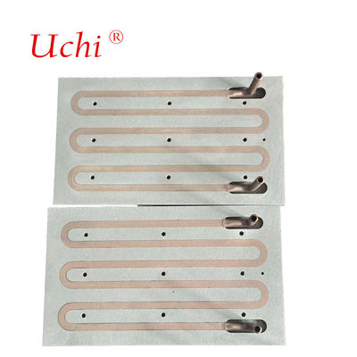 Plaque de refroidissement liquide personnalisée en cuivre-aluminium, dissipateur thermique, plaque froide, système de refroidissement