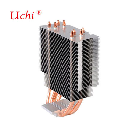 Plaque de refroidissement à l'eau Ordinateur PC Serveur CPU Plaque de refroidissement Radiateur Aluminium Liquide de refroidissement Cooper tuyau de chaleur évier de chaleur