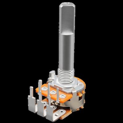 Potentiomètre rotatif à arbre métallique RD16 Potentiomètre RV16 Potentiomètres de précision CTR