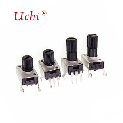 Potentiomètre rotatif ajustable à film de carbone RV09 10K 12,5 mm