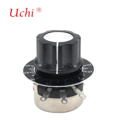 Bouton de potentiomètre rotatif de précision bobiné monocylindre WX110 470 Ω 1K 2K 10K 22K