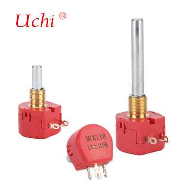 Potentiomètre rotatif bobiné WX118 5k Ohms axe 40mm potentiomètre bobiné monocirculaire