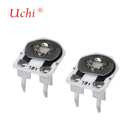 Potentiomètre monoculaire W206 en métal et verre émaillé, potentiomètre de réglage 0,25 watt