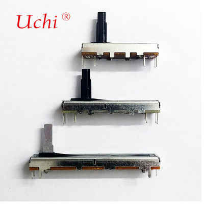 WH3012P 30 mm 45 mm Stéréo double potentiomètre coulissant B10K potentiomètre coulissant de voyage