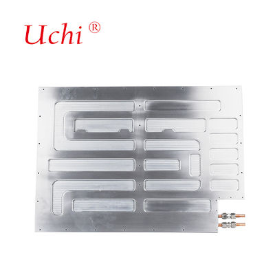 Plaque de refroidissement à froid liquide personnalisée Plaque de refroidissement à froid en aluminium Nouveau type Compresseur d'eau de grande taille Plaque thermique liquide