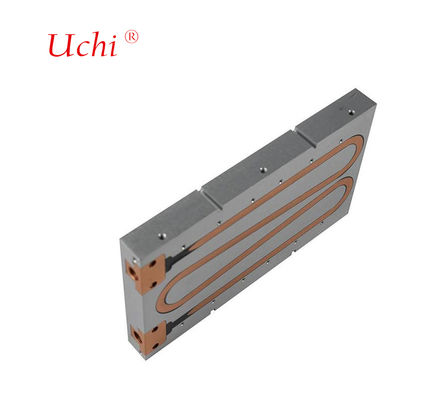 Refroidisseur liquide à bloc refroidi par eau de 30 mm personnalisé en alliage d'aluminium