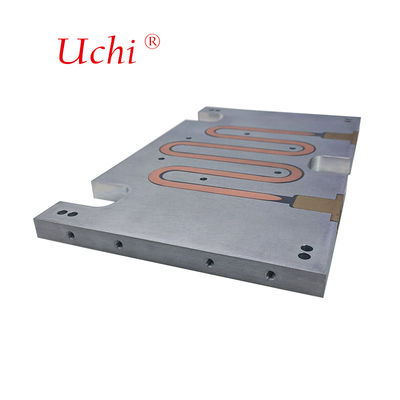 Plaque de refroidissement liquide IGBT personnalisée, plaque de refroidissement en aluminium, plaque froide à eau, plaque de refroidissement liquide